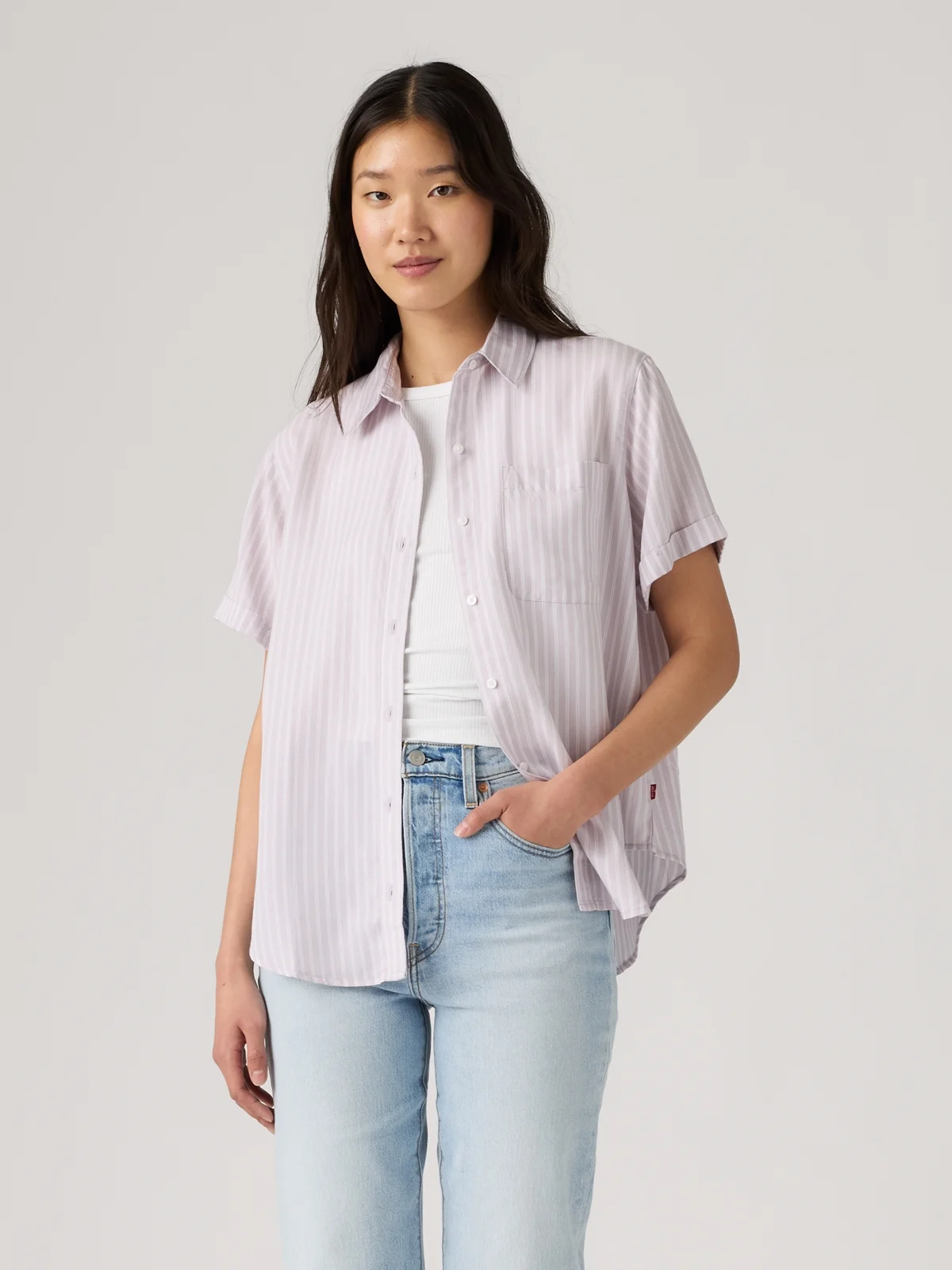 LEVI'S Áo Sơ Mi Nữ Tay Ngắn - Regular Darlene