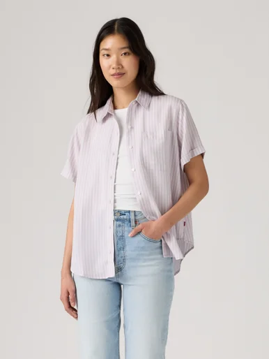 LEVI'S Áo Sơ Mi Nữ Tay Ngắn - Regular Darlene
