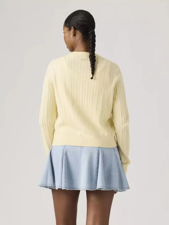 LEVI'S Áo Cardigan Nữ - Regular Super Soft Crewneck Cardi