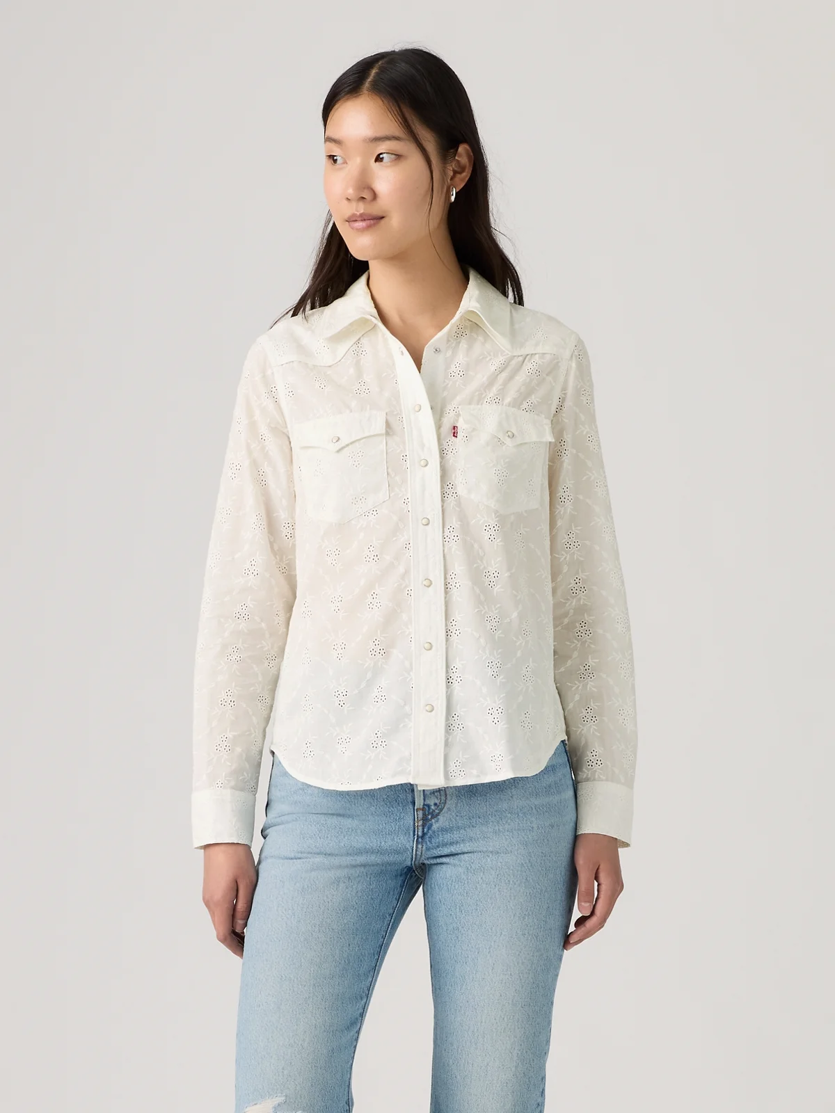 LEVI'S Áo Sơ Mi Nữ Tay Dài - Relaxed Heritage Western