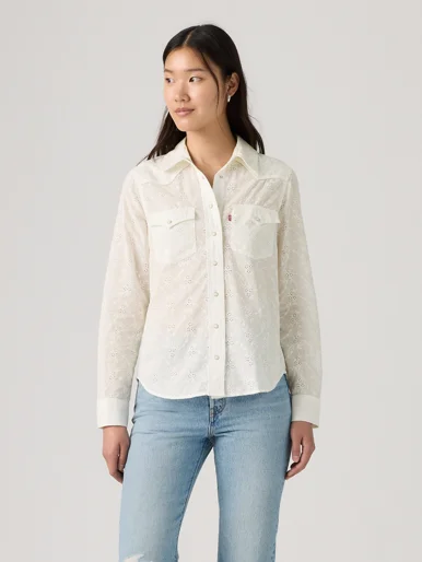 LEVI'S Áo Sơ Mi Nữ Tay Dài - Relaxed Heritage Western