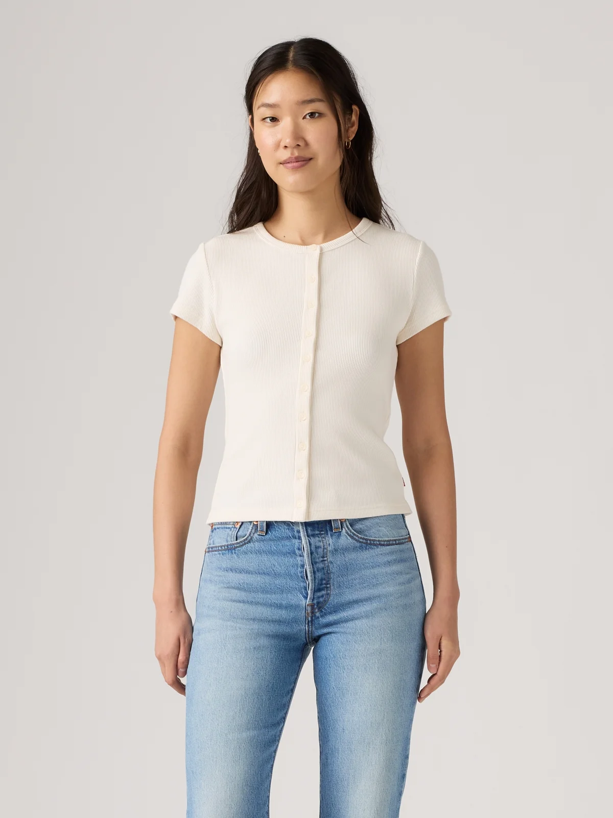 LEVI'S Áo Thun Nữ - Slim Rory Button Through