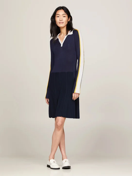 TOMMY HILFIGER Đầm Nữ - THC Sporty Rib Mini Sw Dress
