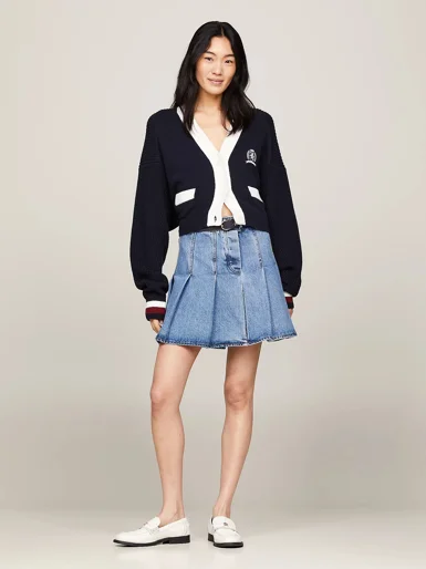 TOMMY HILFIGER Chân Váy Nữ - THC Sartorial Denim Mini Skirt
