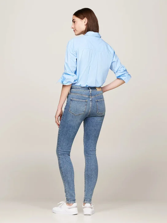 TOMMY HILFIGER Quần Jeans Nữ Harlem U Skinny Hw Kate