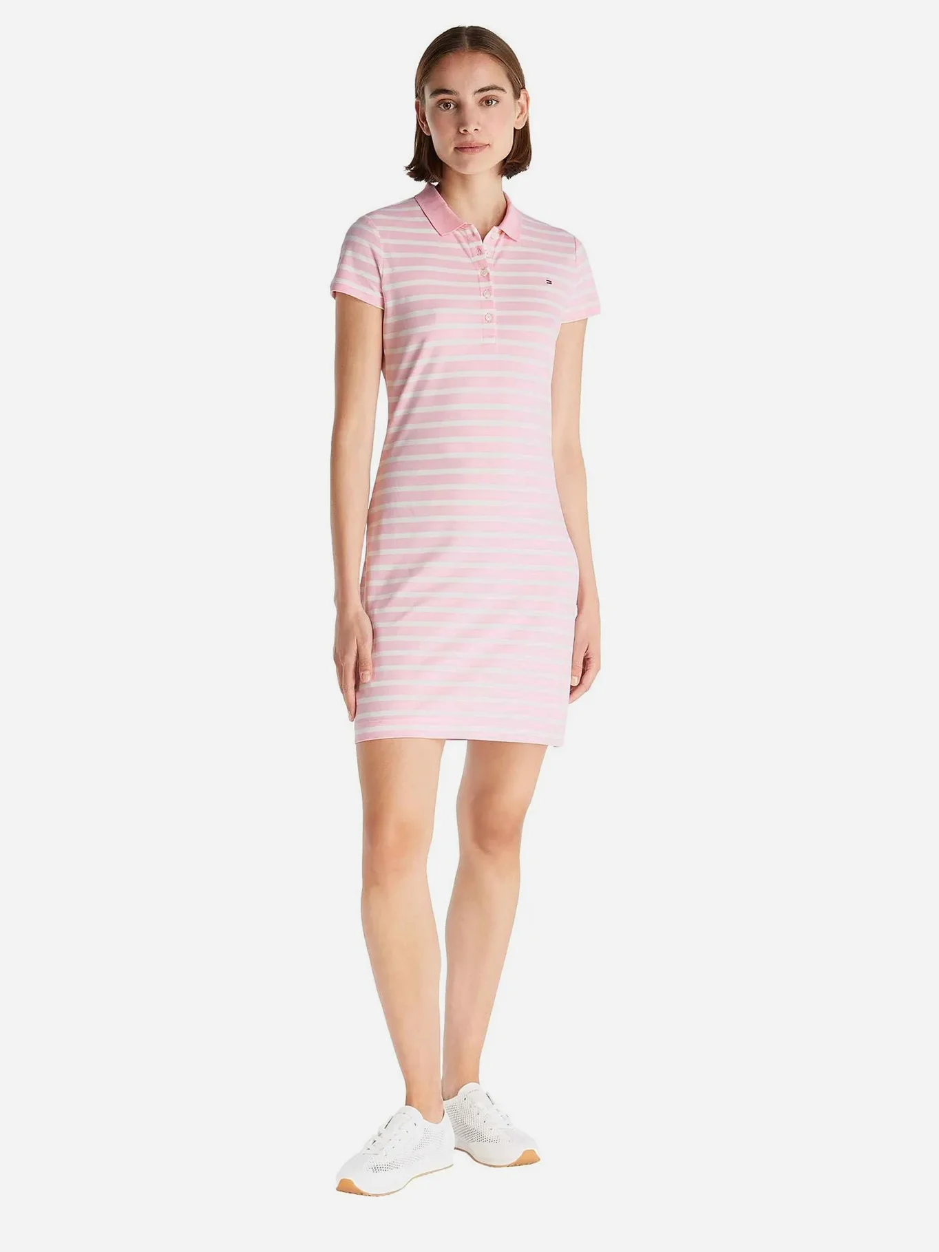 TOMMY HILFIGER Đầm Nữ IM Slim Short Polo Dress Ss