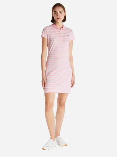 TOMMY HILFIGER Đầm Nữ IM Slim Short Polo Dress Ss
