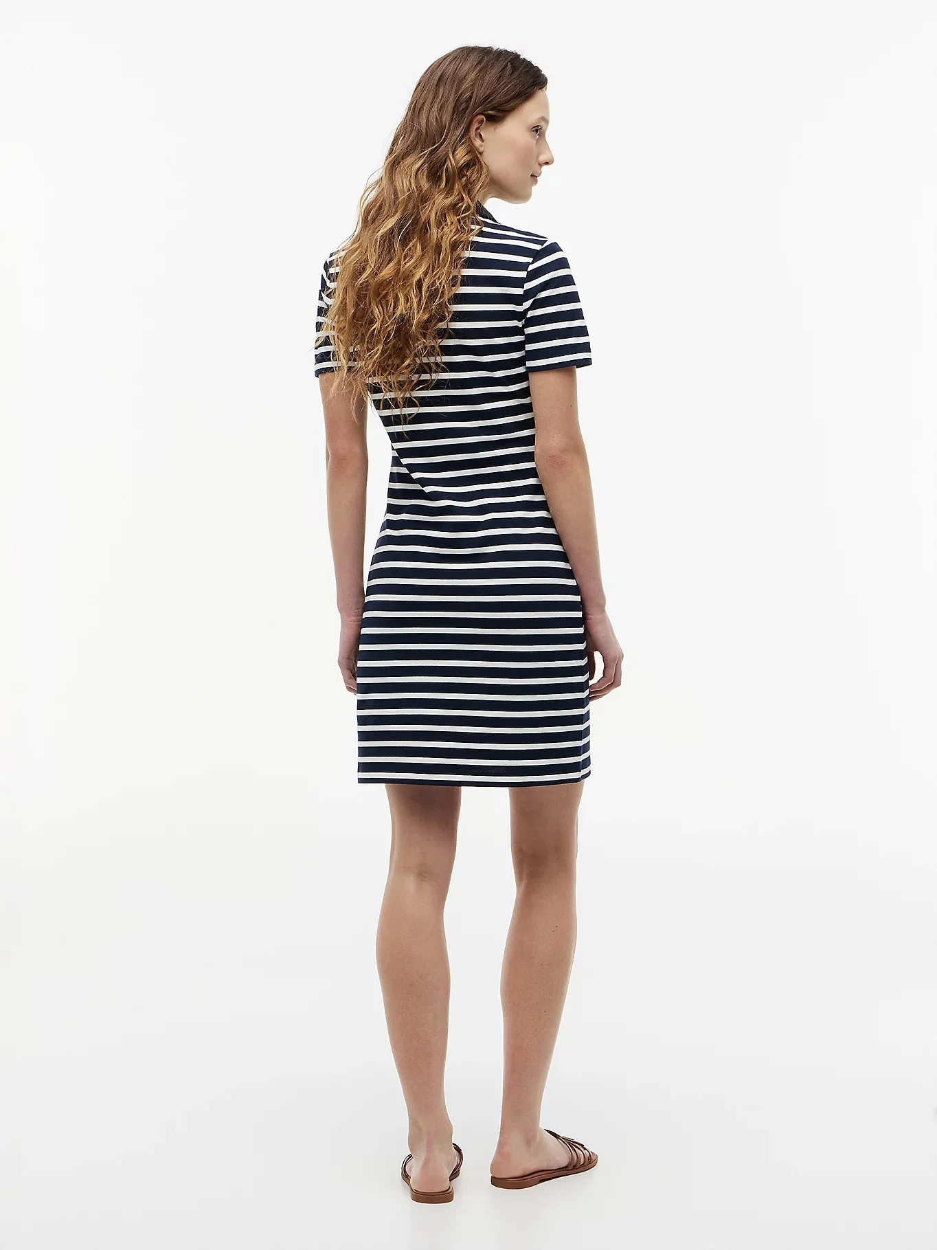 TOMMY HILFIGER Đầm Nữ Slim Open Nk Polo Dress Ss