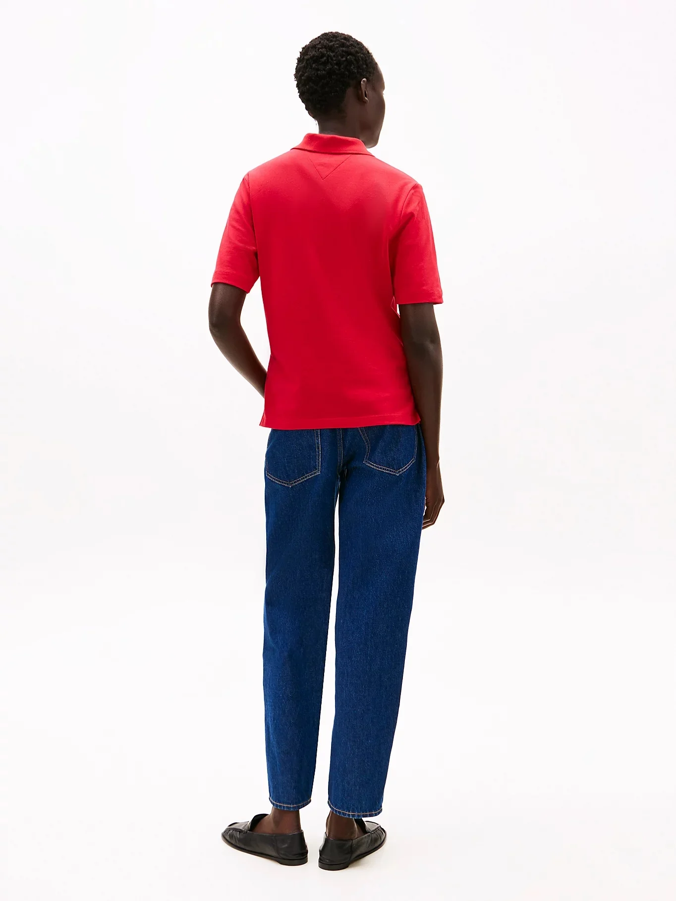 TOMMY HILFIGER Áo Polo Nữ Tay Ngắn 1985 Reg Pique Polo SS