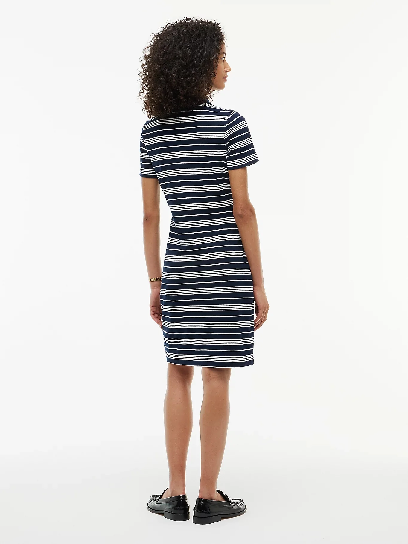 TOMMY HILFIGER Đầm Nữ 1985 Slim Pique Polo Dress Ss