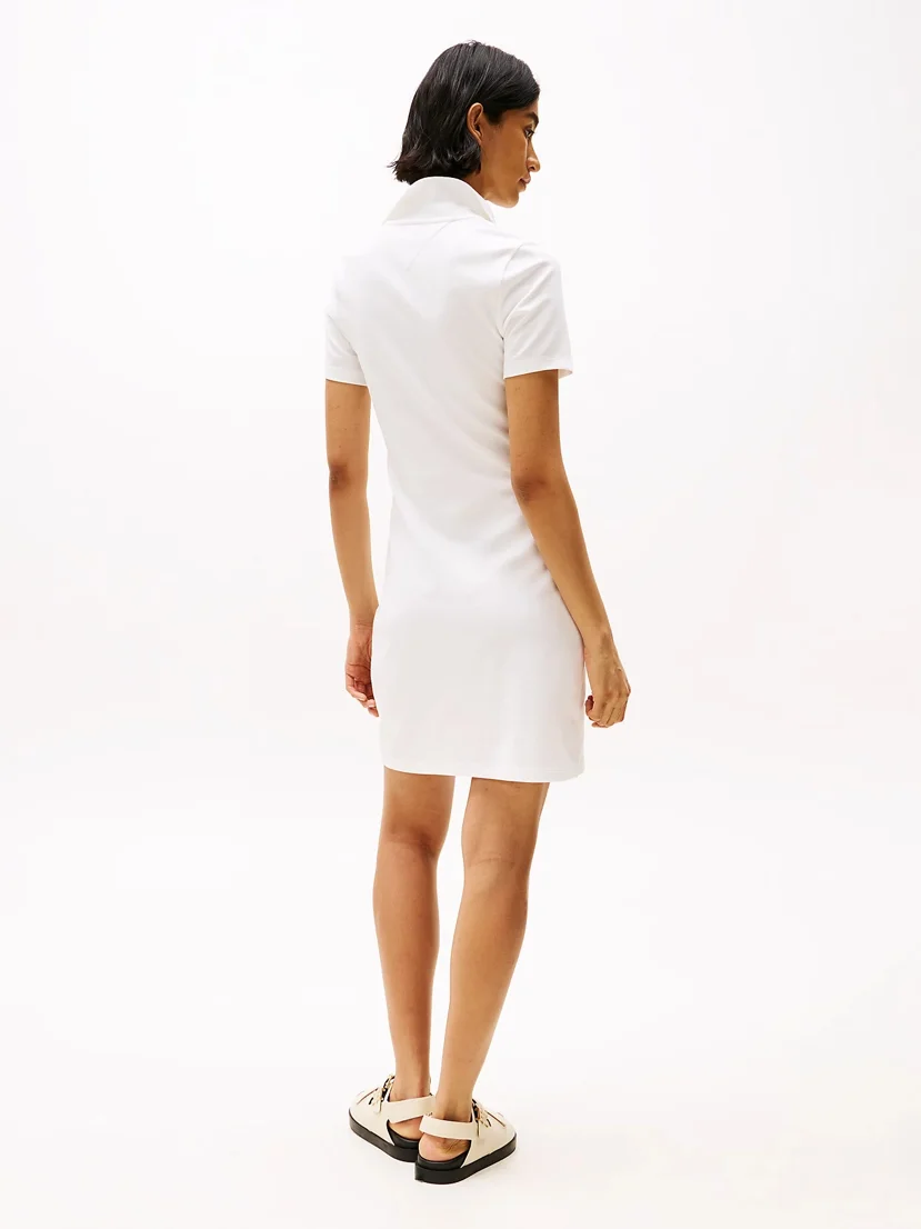 TOMMY HILFIGER Đầm Nữ 1985 Slim Pique Polo Dress SS