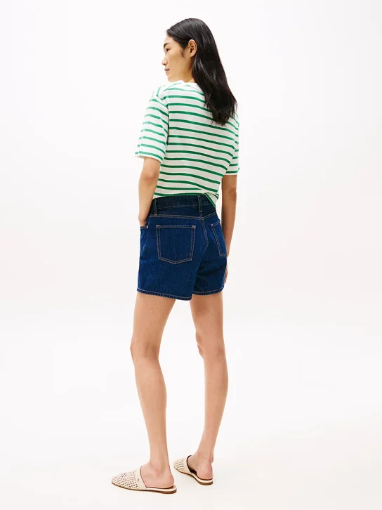 TOMMY HILFIGER Quần Ngắn Nữ Dnm Mini Short HW Ace