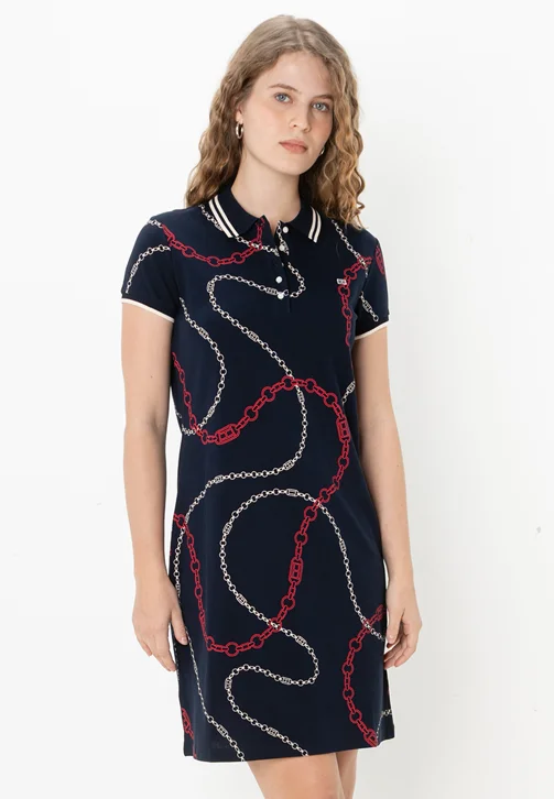 TOMMY HILFIGER Đầm Nữ Cs Sporty Fem Reg Polo Dress