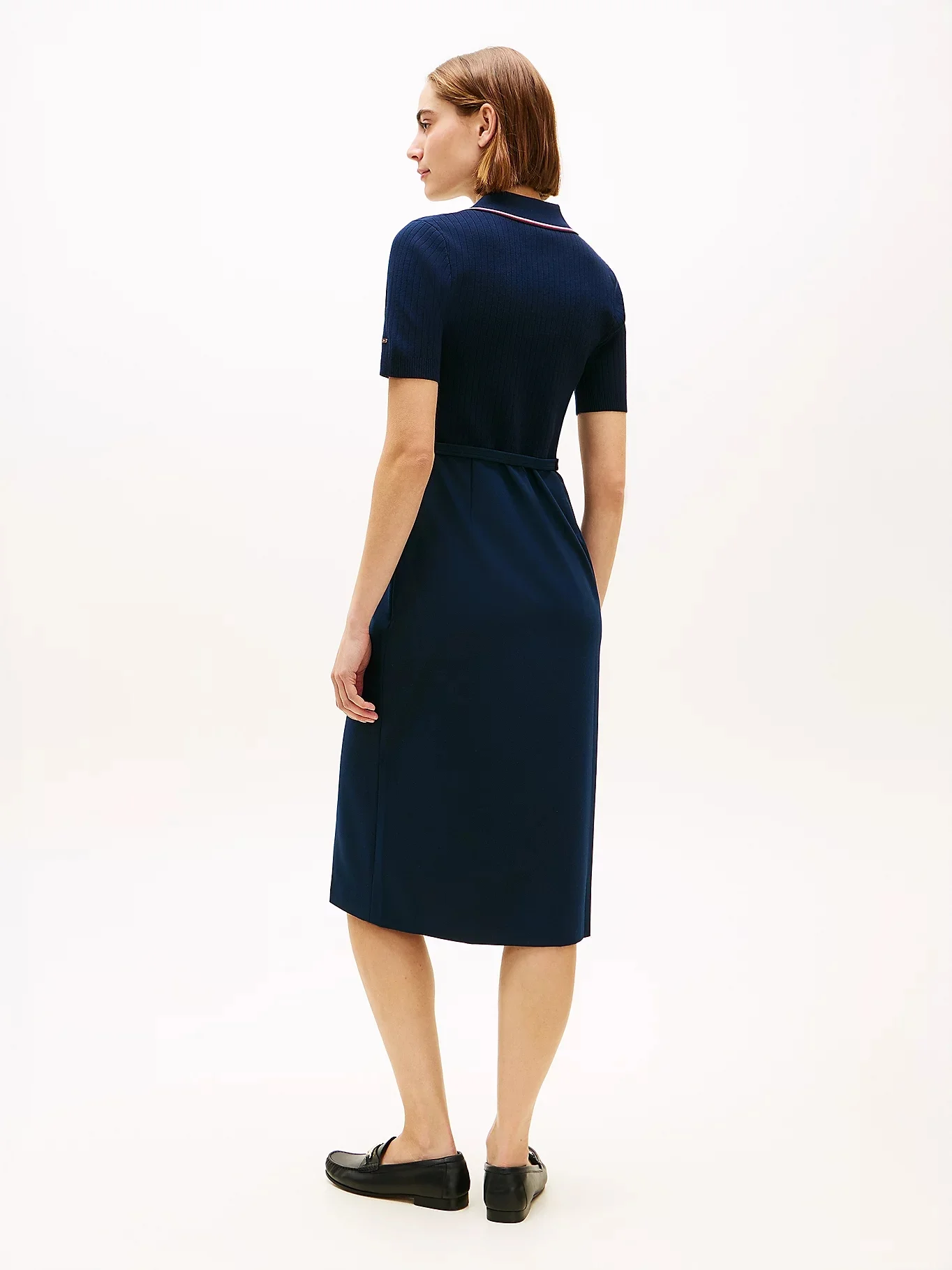 TOMMY HILFIGER Đầm Nữ Im AF Mix Media SS Dress