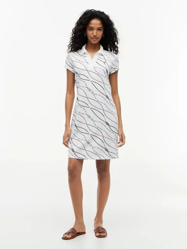 TOMMY HILFIGER Đầm Nữ 1985 Reg Pique SS Polo Dress