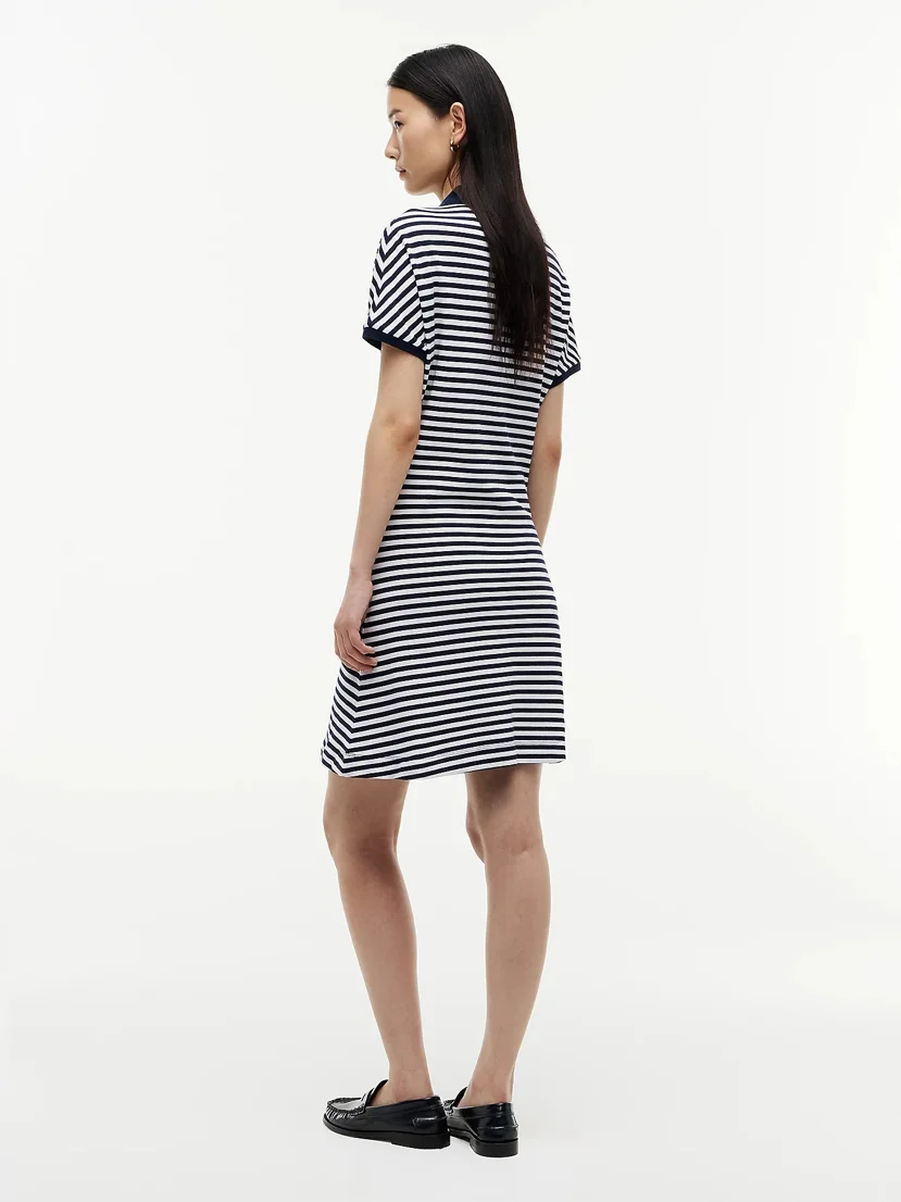 TOMMY HILFIGER Đầm Nữ Im Lurex Roundl Polo Dress