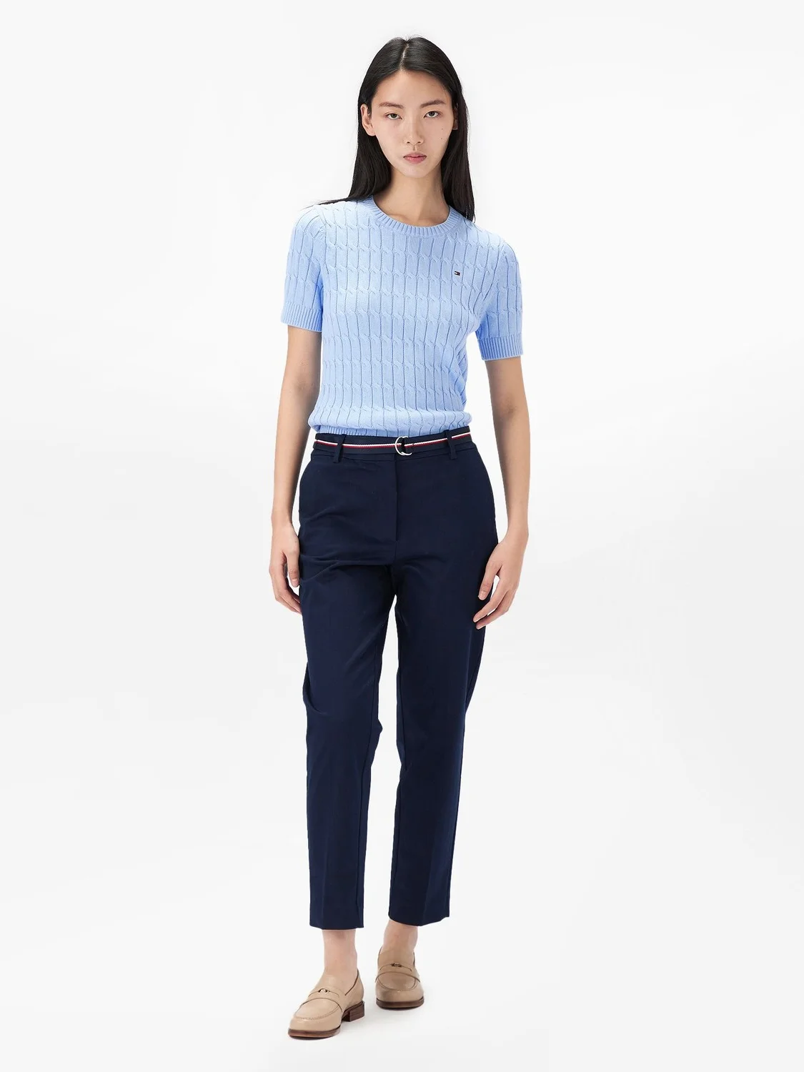 TOMMY HILFIGER Quần Dài Nữ IM London Slim Ankle Pants