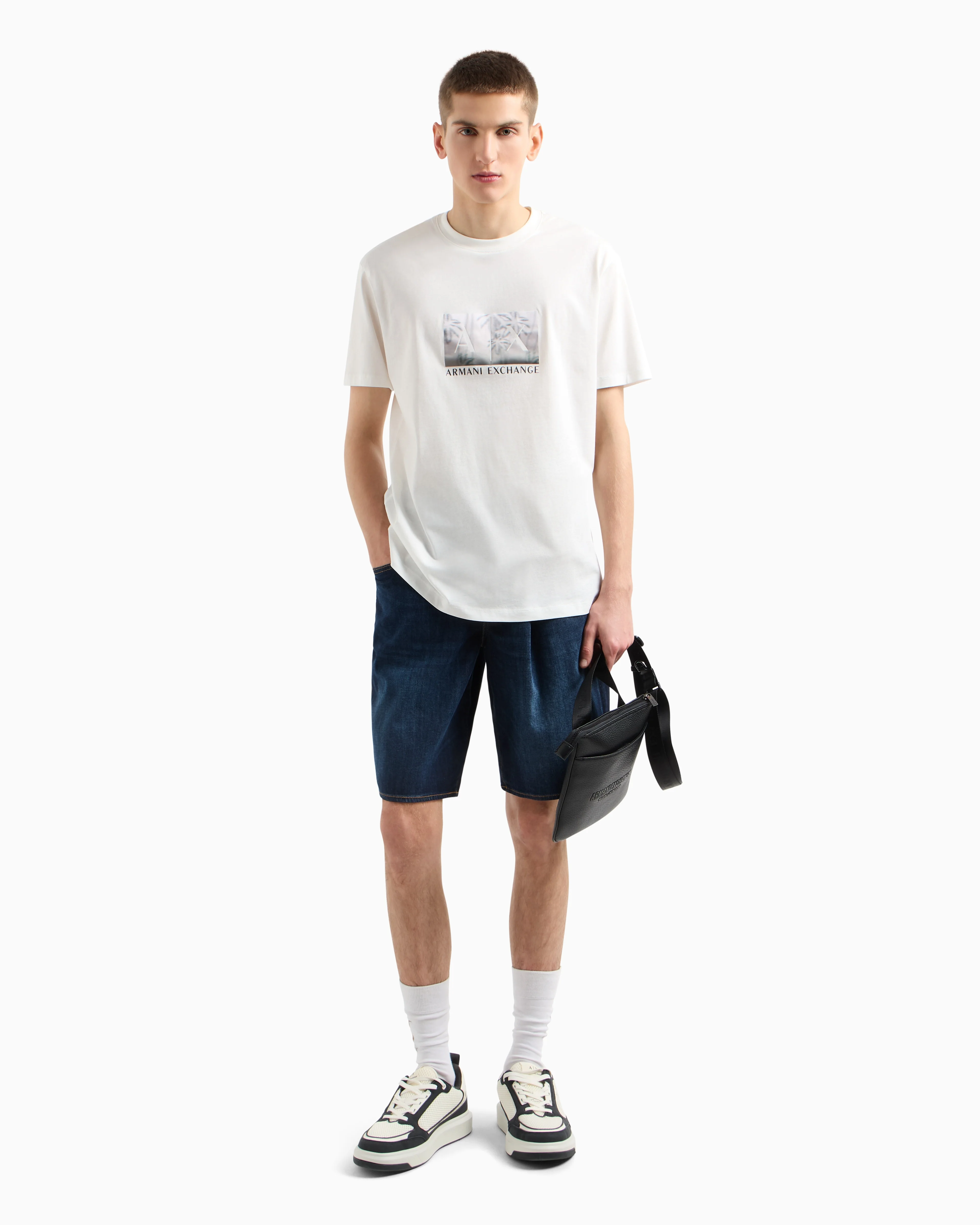 ARMANI EXCHANGE Quần Short Jeans Nam