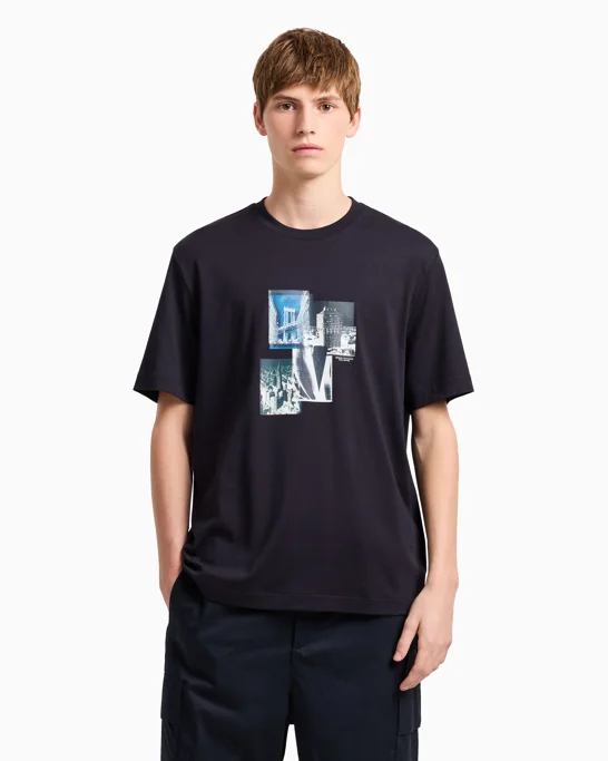 ARMANI EXCHANGE Áo Thun Nam Regular+ Fit
