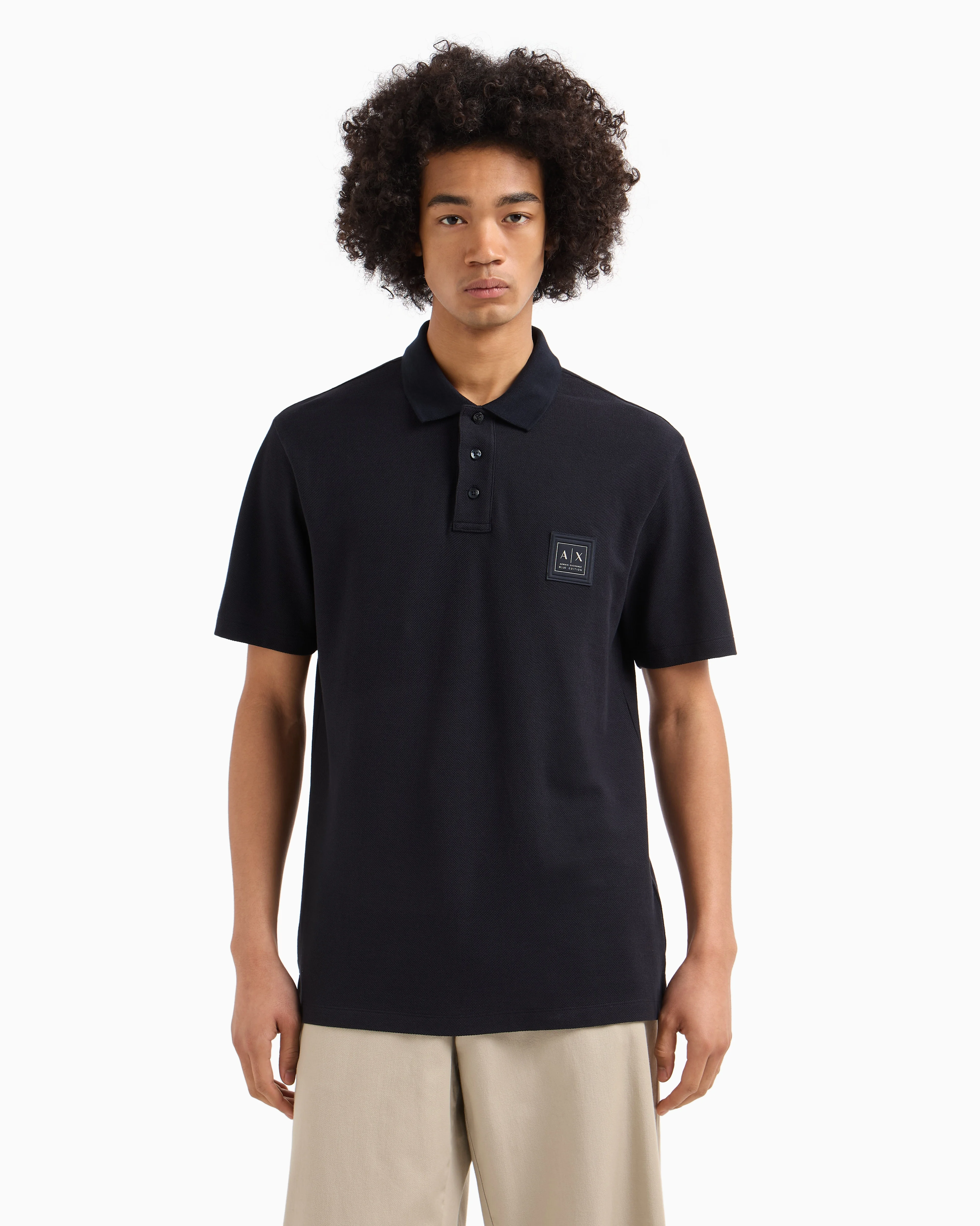 ARMANI EXCHANGE Áo Polo Nam Regular Fit 