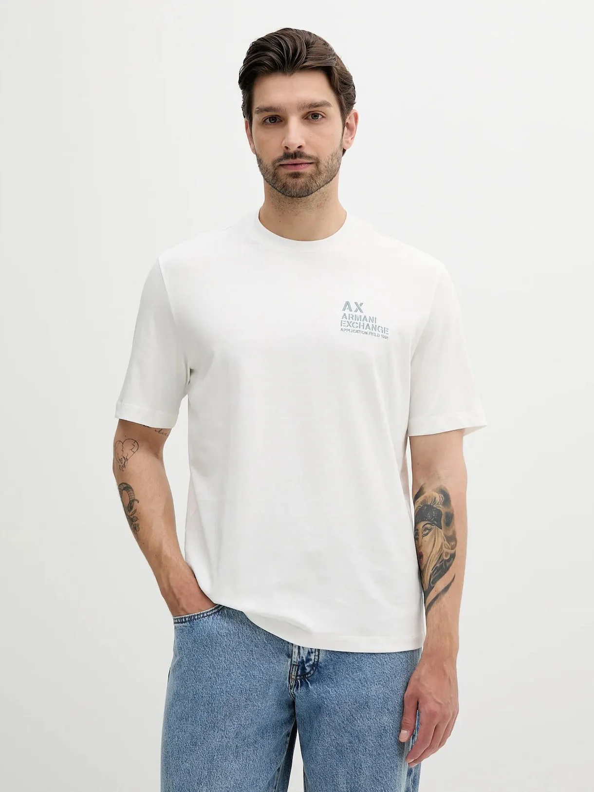 ARMANI EXCHANGE Áo Thun Nam Regular+ Fit