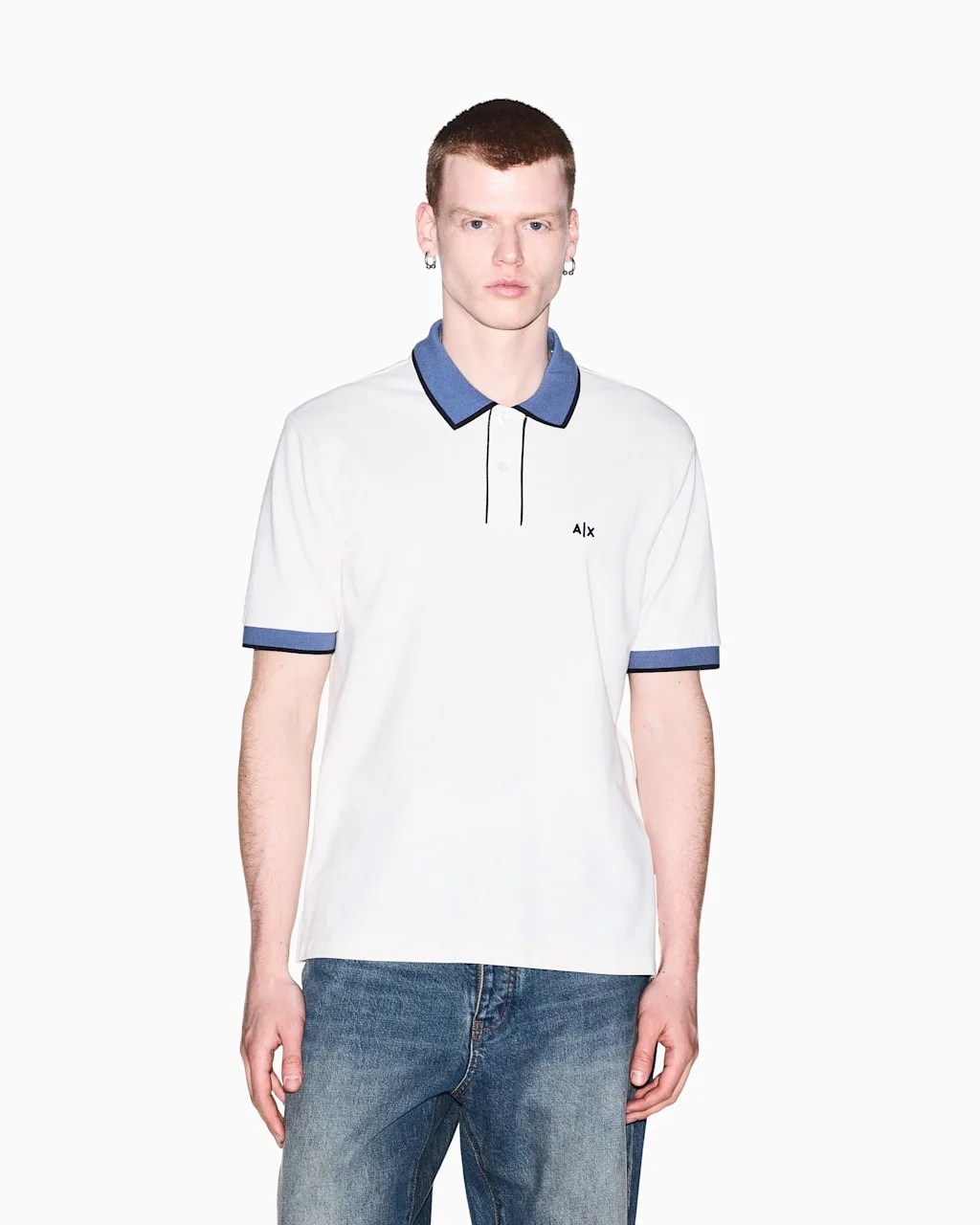 ARMANI EXCHANGE Áo Polo Nam Polo Shirt