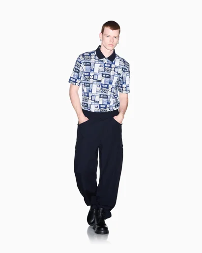 ARMANI EXCHANGE Áo Polo Nam Polo Shirt