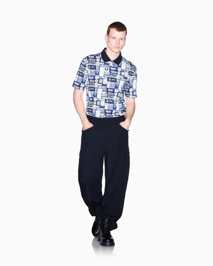 ARMANI EXCHANGE Áo Polo Nam Polo Shirt