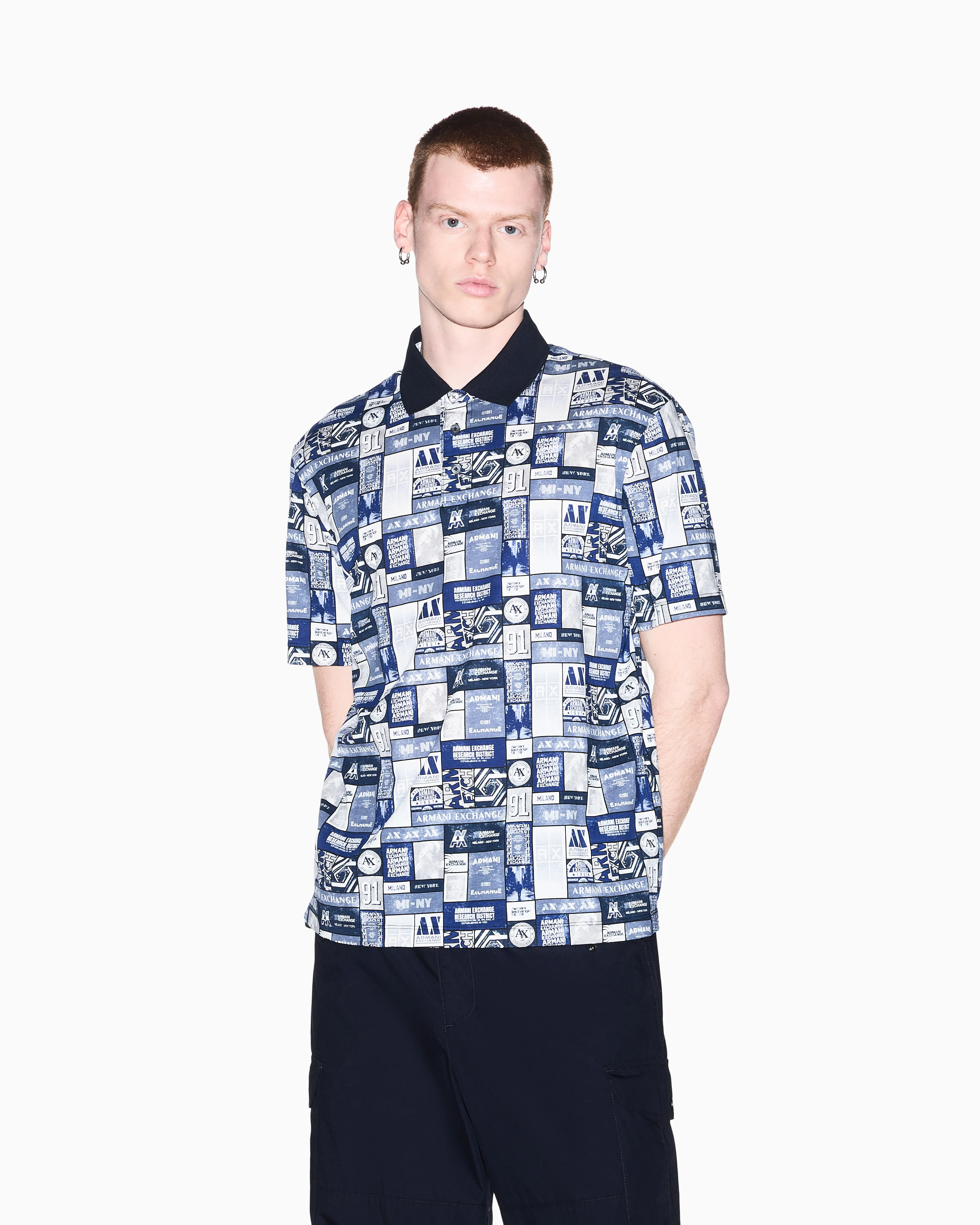ARMANI EXCHANGE Áo Polo Nam Polo Shirt