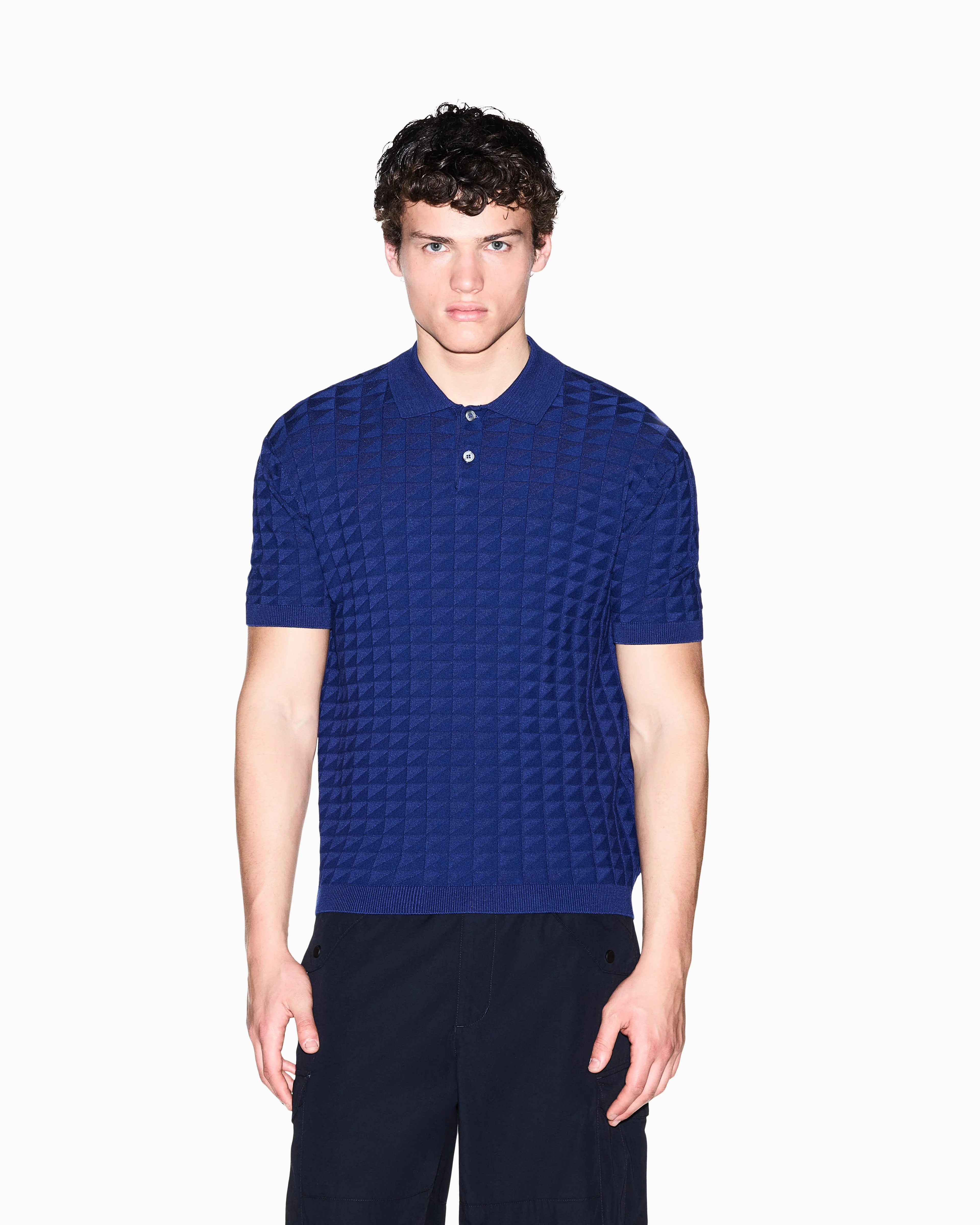 ARMANI EXCHANGE Áo Polo Nam Knit Polo