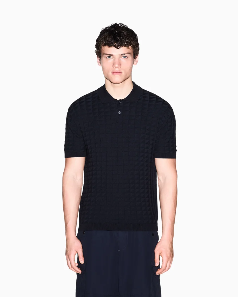 ARMANI EXCHANGE Áo Polo Nam Knit Polo