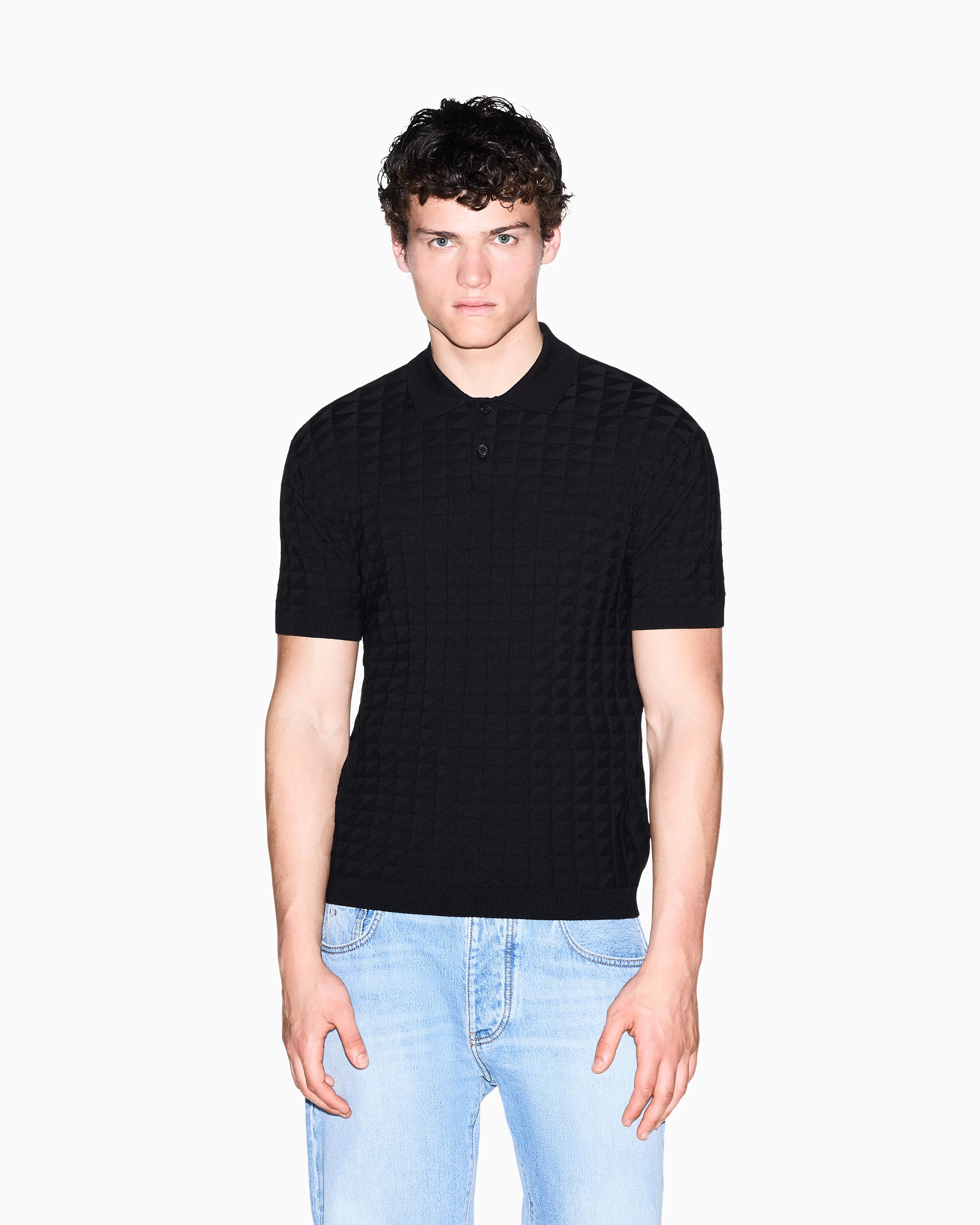 ARMANI EXCHANGE Áo Polo Nam Knit Polo