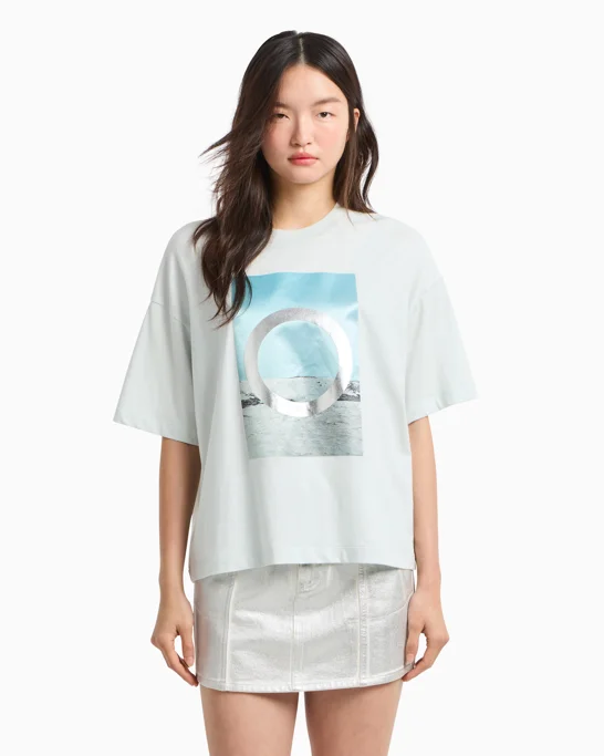 ARMANI EXCHANGE Áo Thun Nữ Relaxed Fit