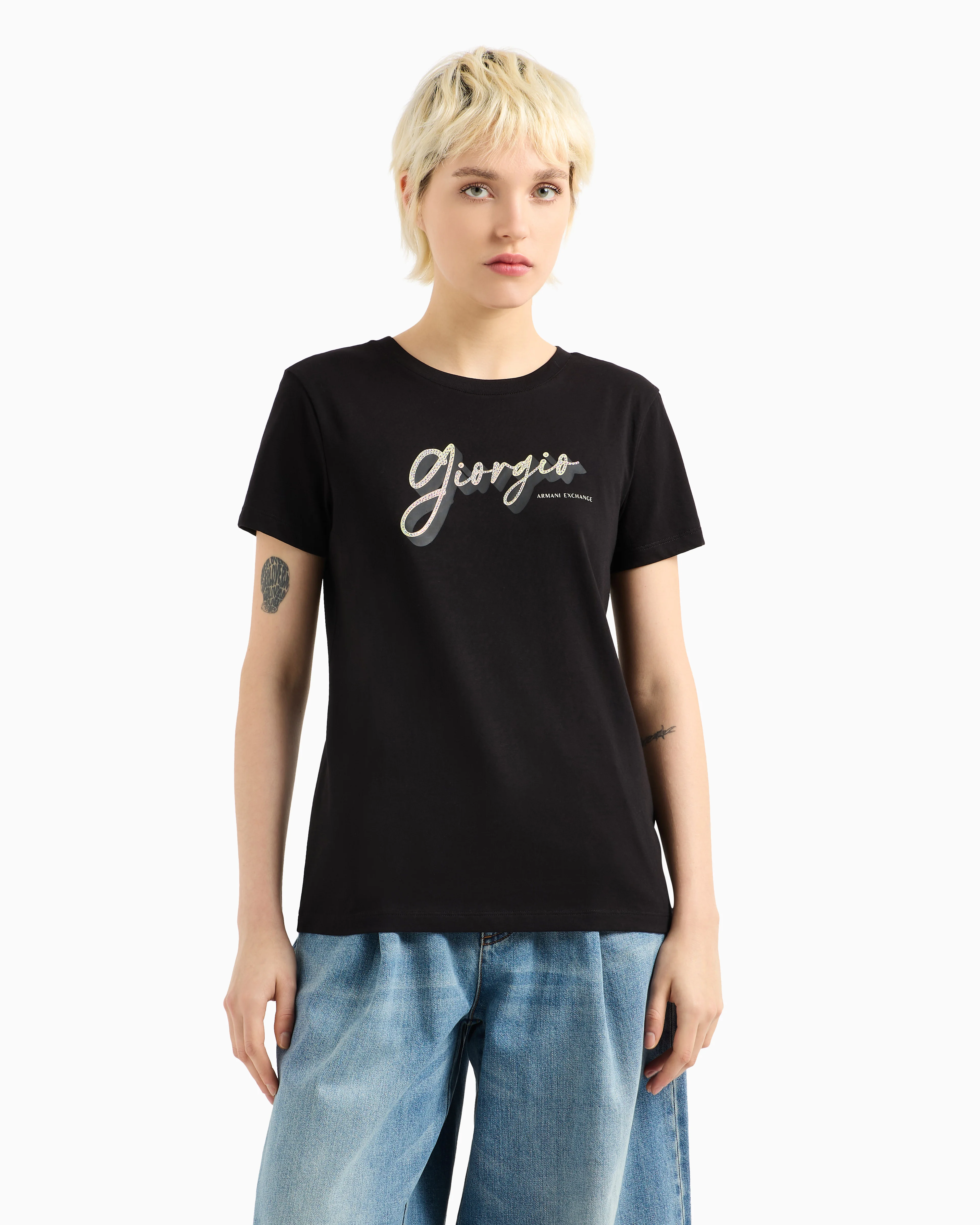 ARMANI EXCHANGE Áo Thun Nữ Regular Fit