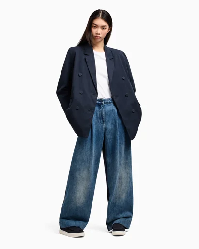 ARMANI EXCHANGE Quần Jeans Nữ Wide Leg