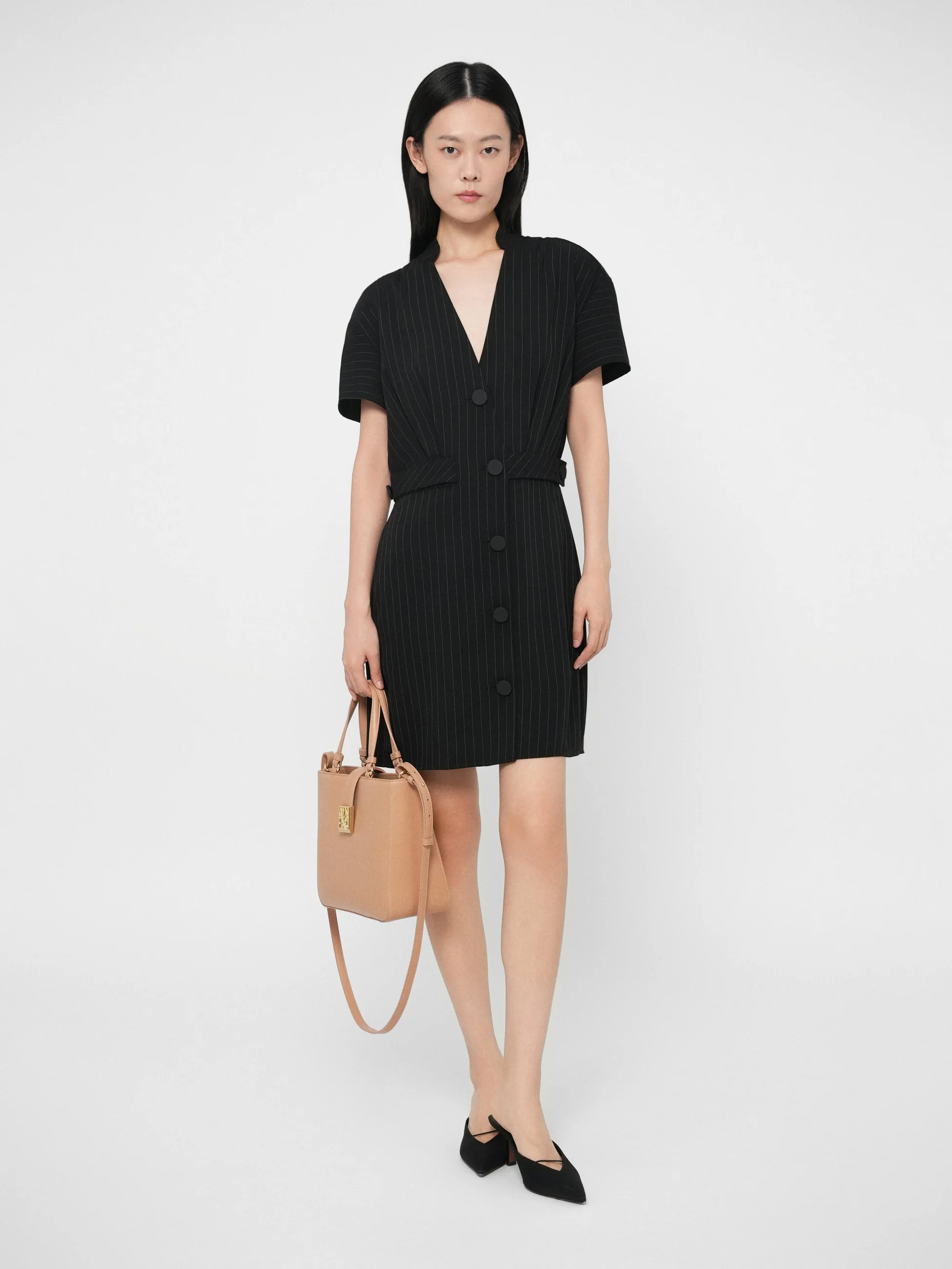 BLACK/DESBREEZE PINSTRIPE